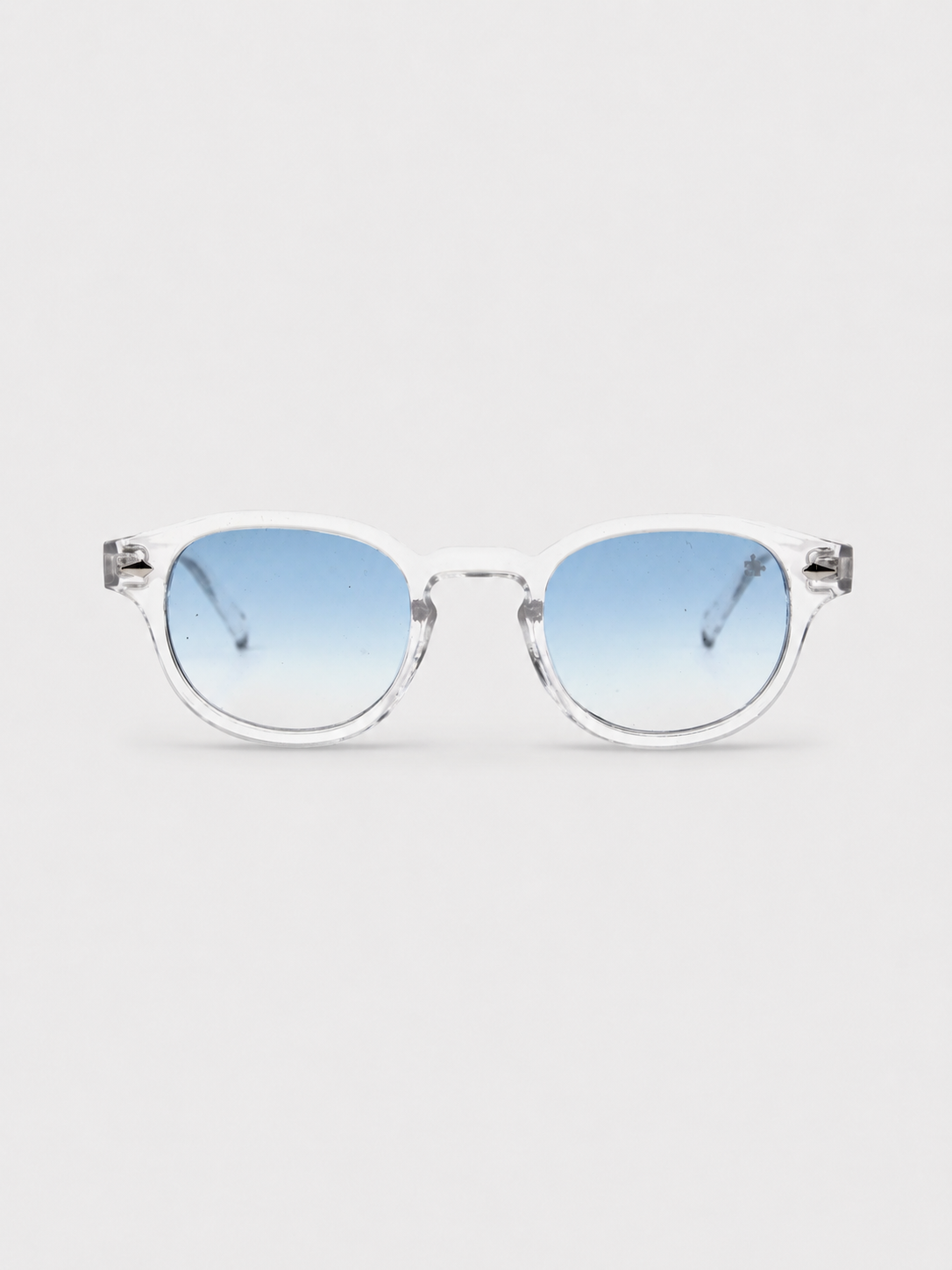 Sonnenbrille von Ricks Vue Élégante (Transparent/Blau)
