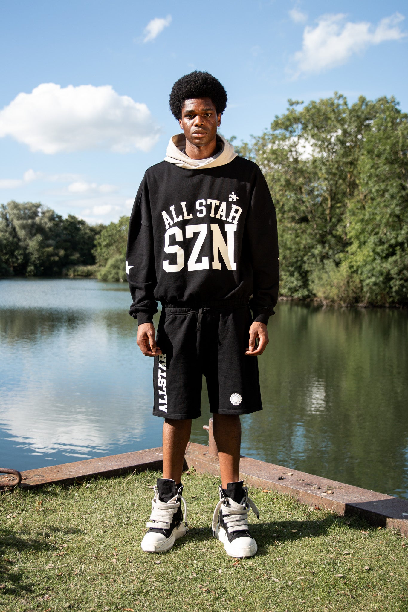 All-Star Division Sweatshorts (Iconic Black)
