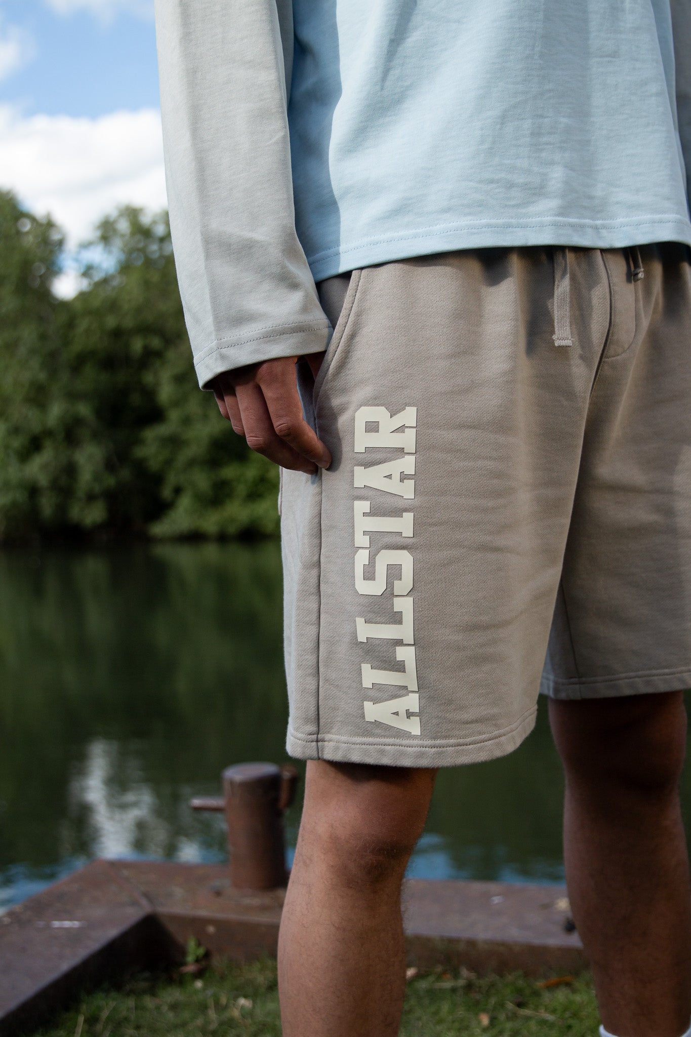 All-Star Division Sweatshorts (Header Grey)