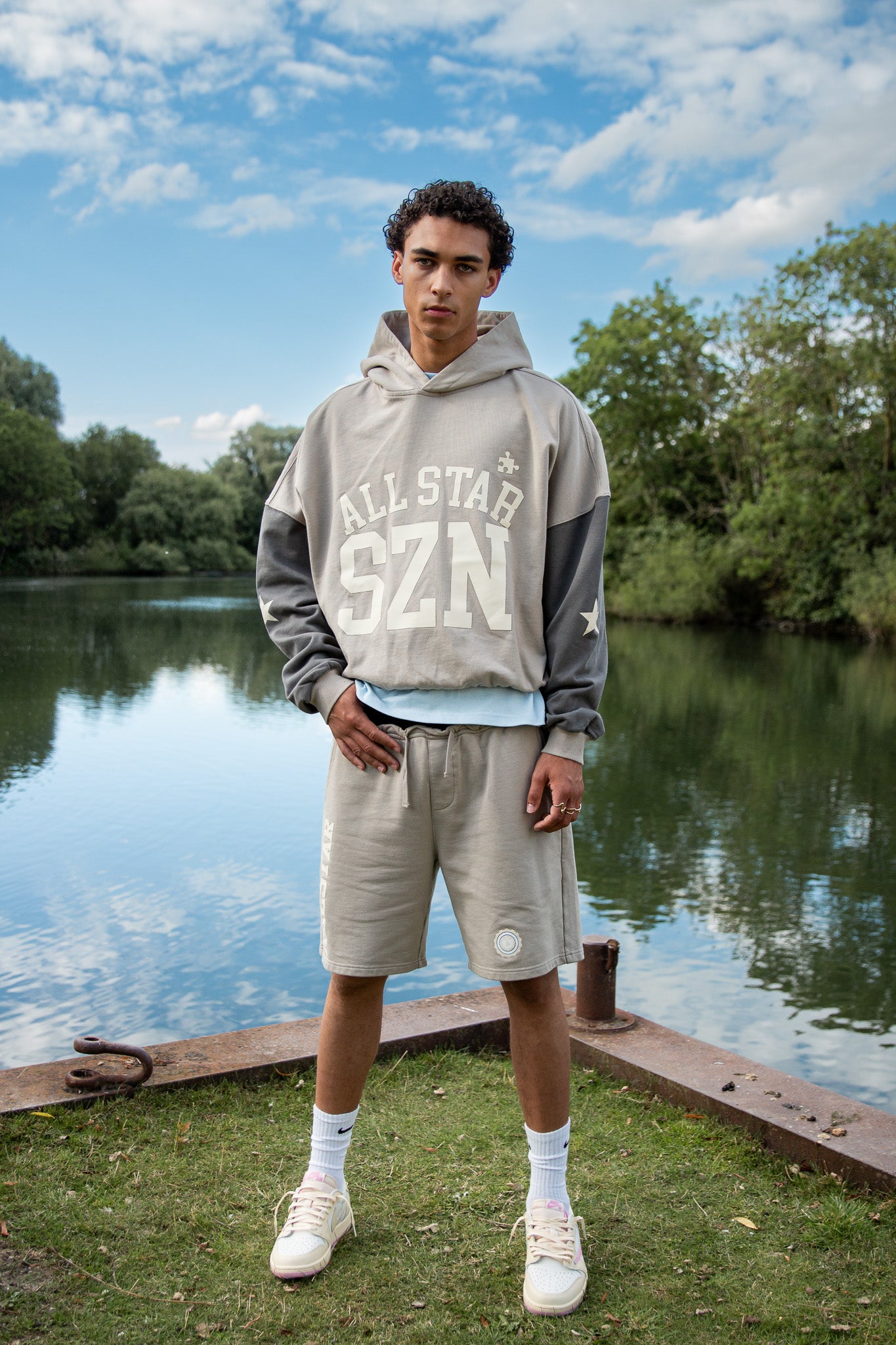 All-Star Division Sweatshorts (Header Grey)