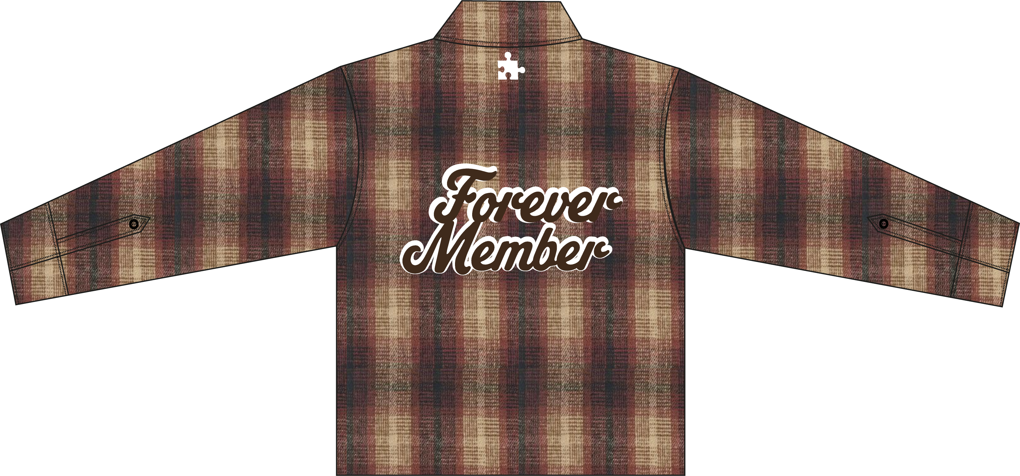 Forever Flannel (Bonded Red)
