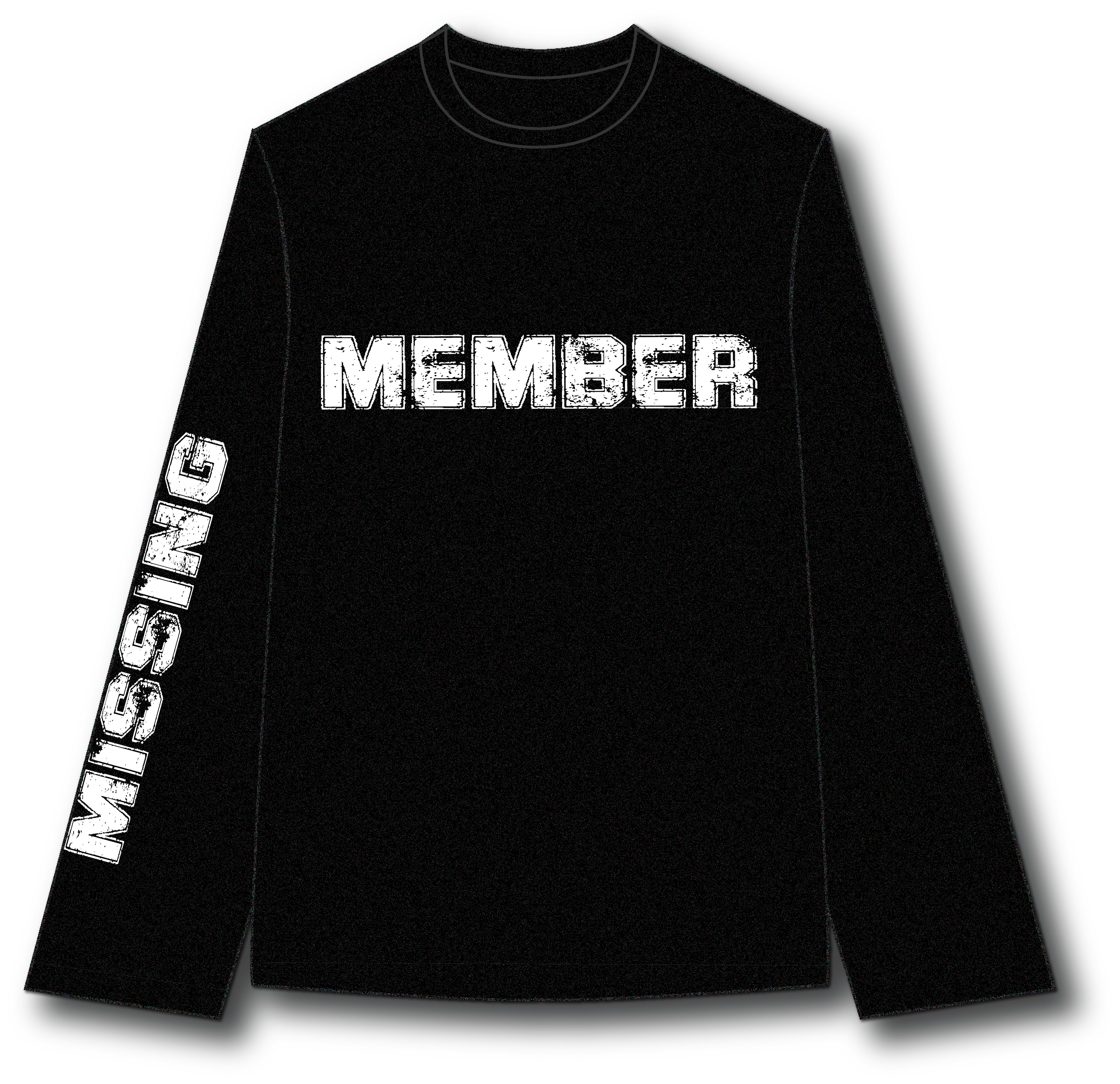 The Missing Longsleeve 2.0 (Washed Black)