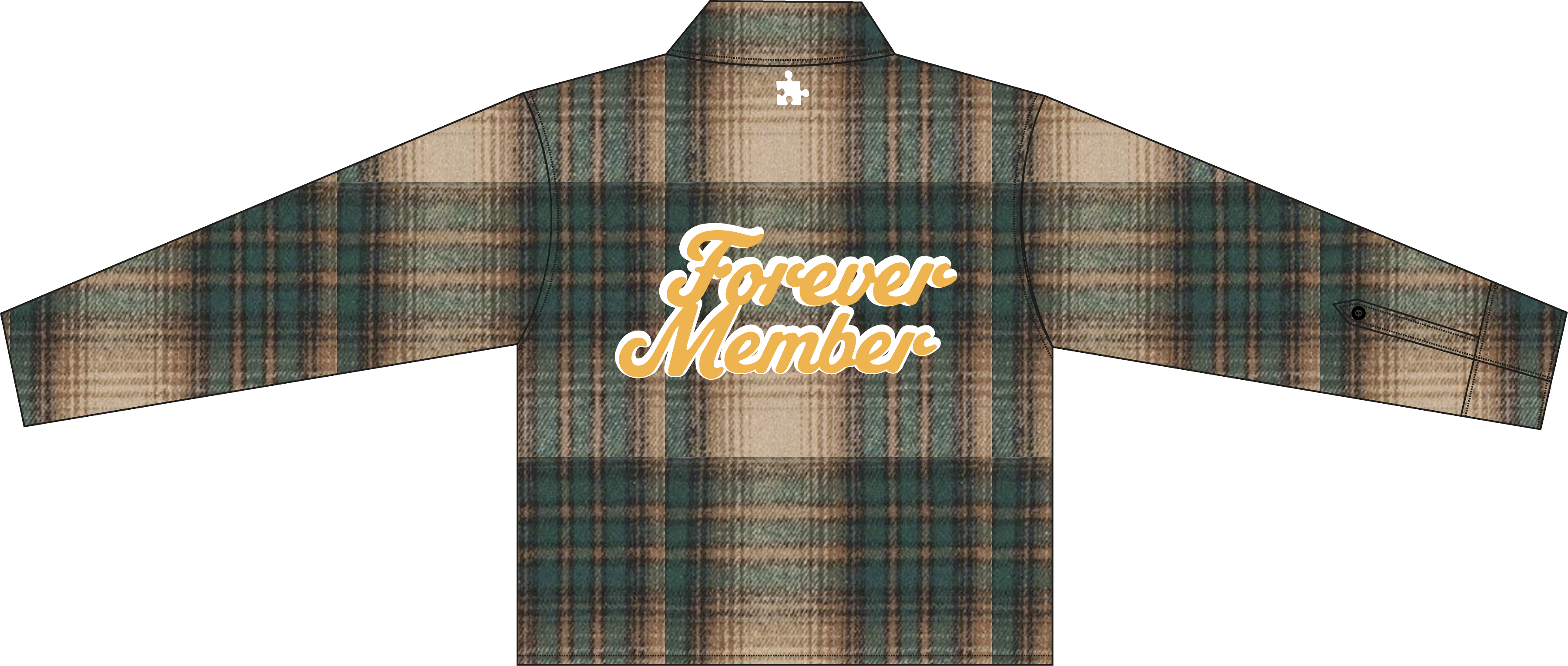 Forever Flannel (Linked Green)