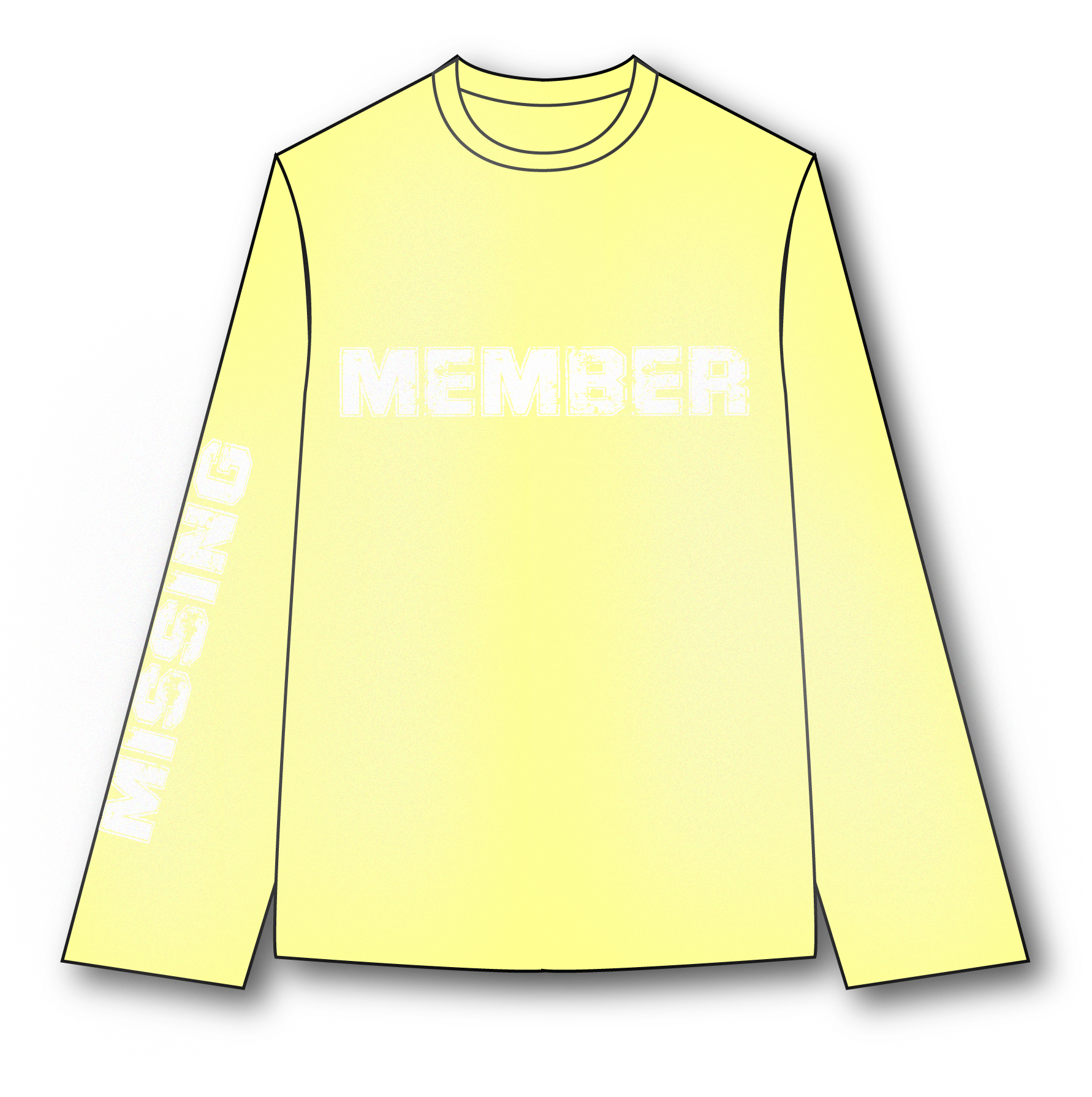 The Missing Longsleeve 3.0 (Butter Yellow)
