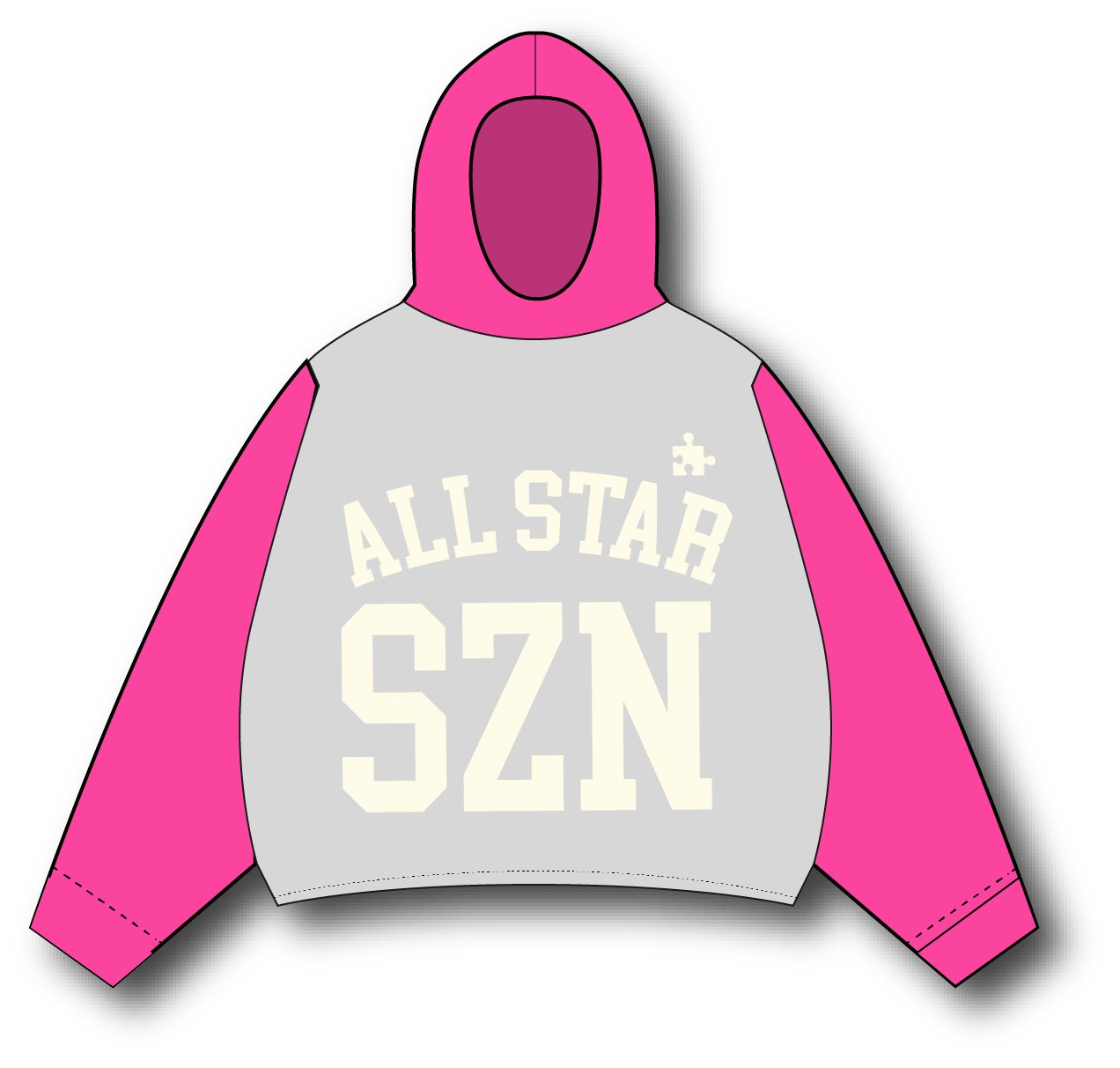 All-Star Pre-Season Hoodie (Lovely Pink)