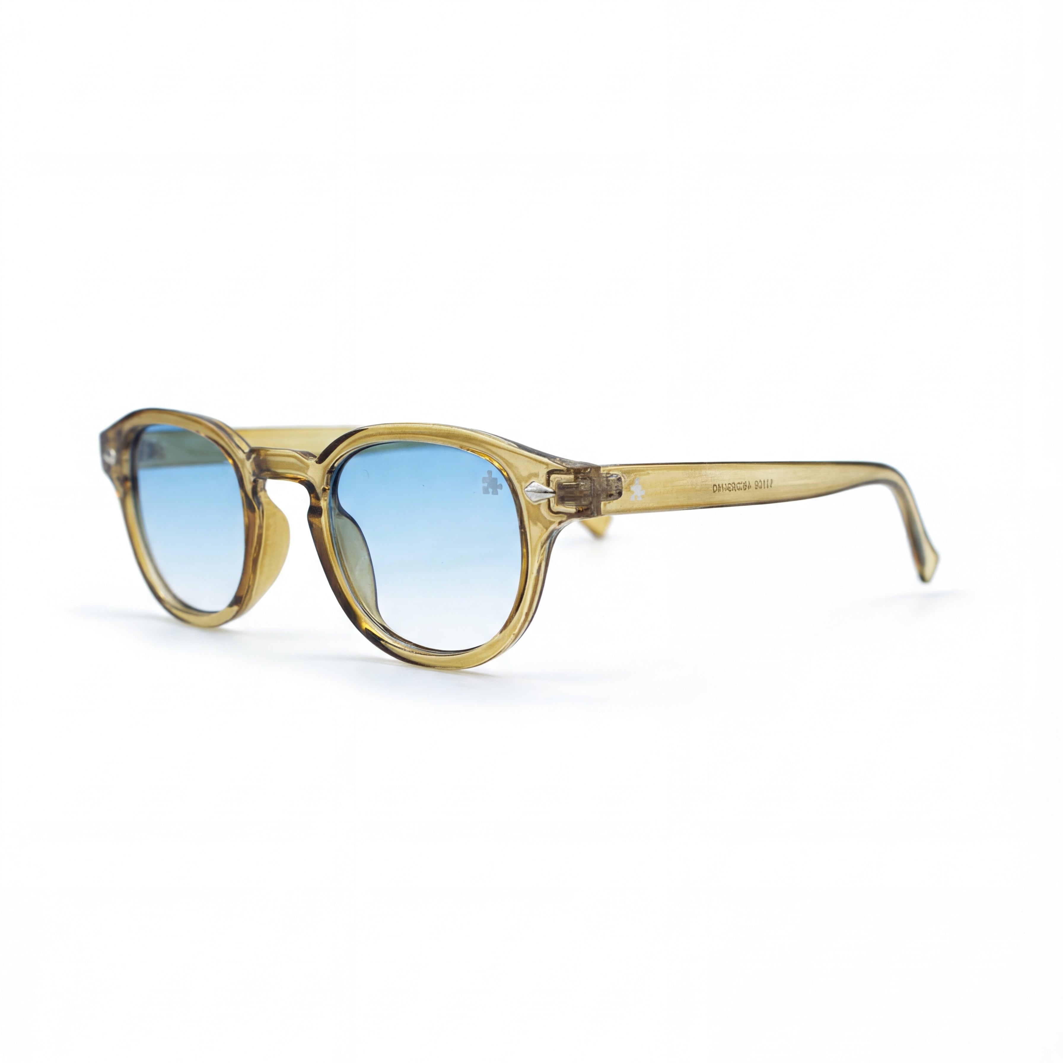 Sonnenbrille von Ricks Vue Élégante (Gold/Blau)
