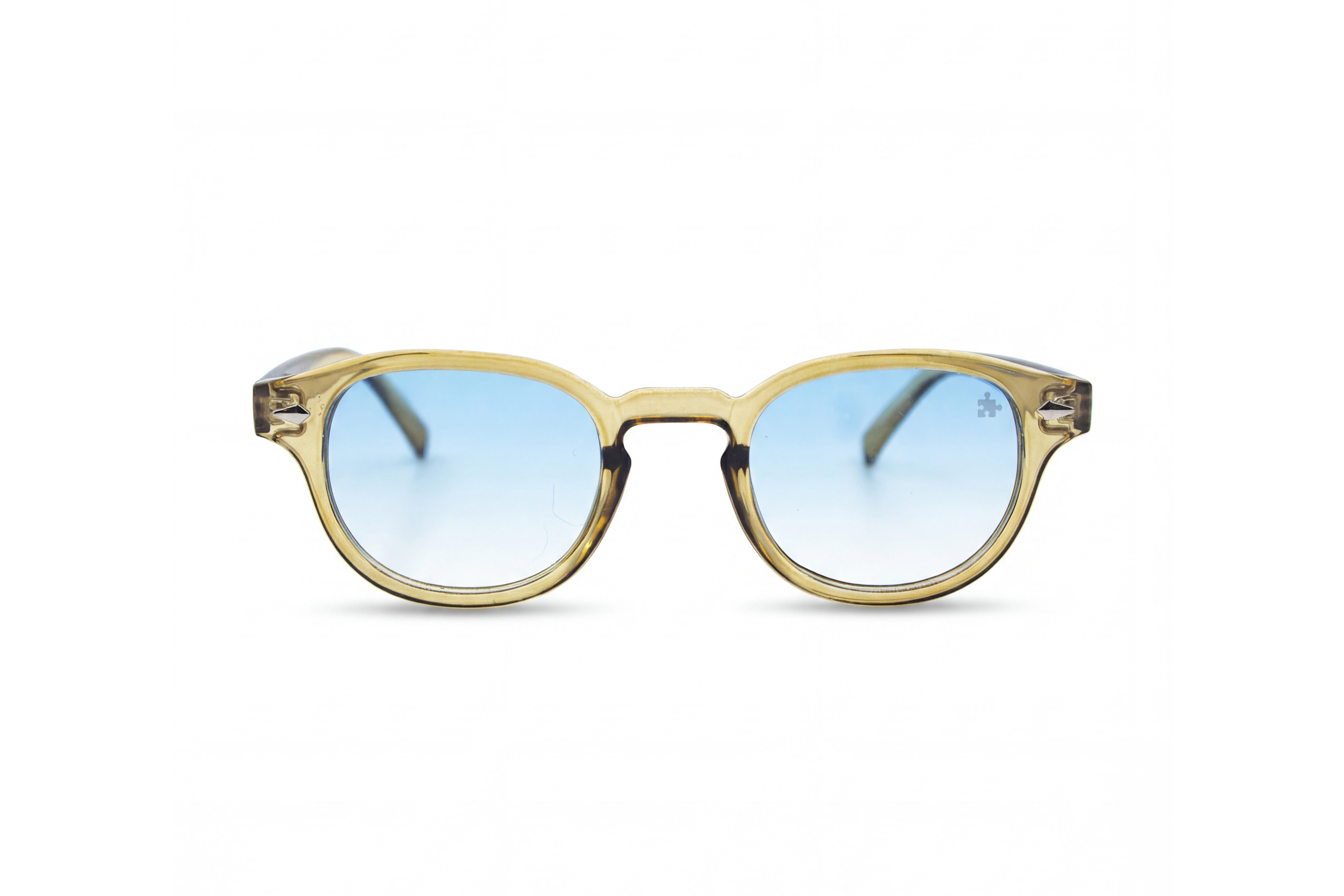 Sonnenbrille von Ricks Vue Élégante (Gold/Blau)